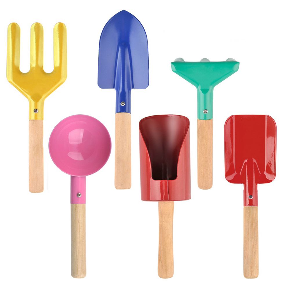 Plant Parent Gardening Tools - 6 Pieces Kids Gardening Tools Iron