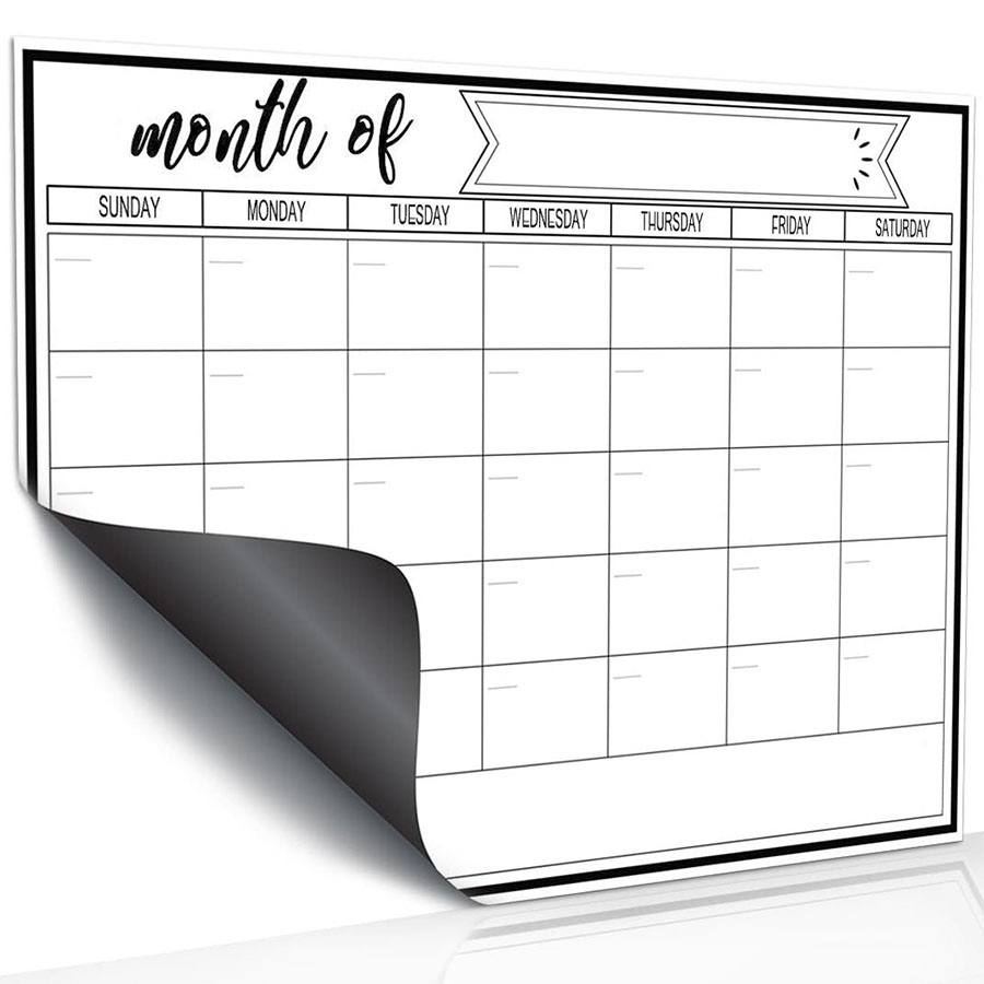 Planned Parenthood - Fridge Magnetic Whiteboard Sticker, Weekly Monthly