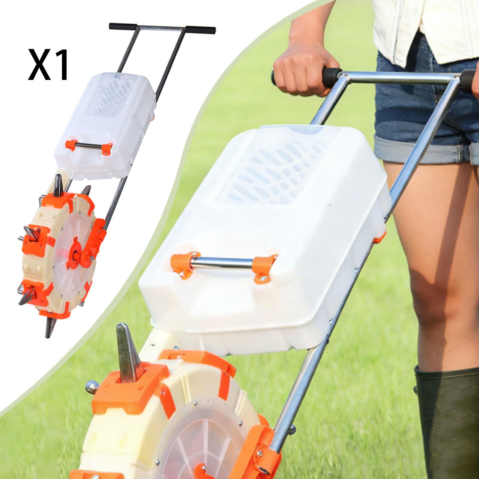 Plant Parents - Hand Push Seeder Fertilizer, Corn Planter
