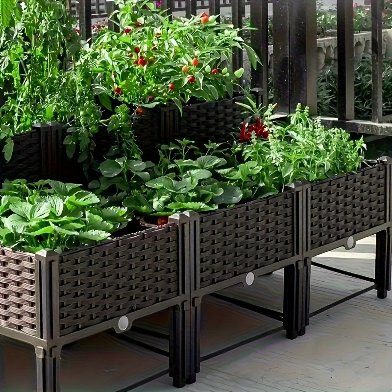 Plant Parents - Garden Raised Bed, Elevated Flower Plant