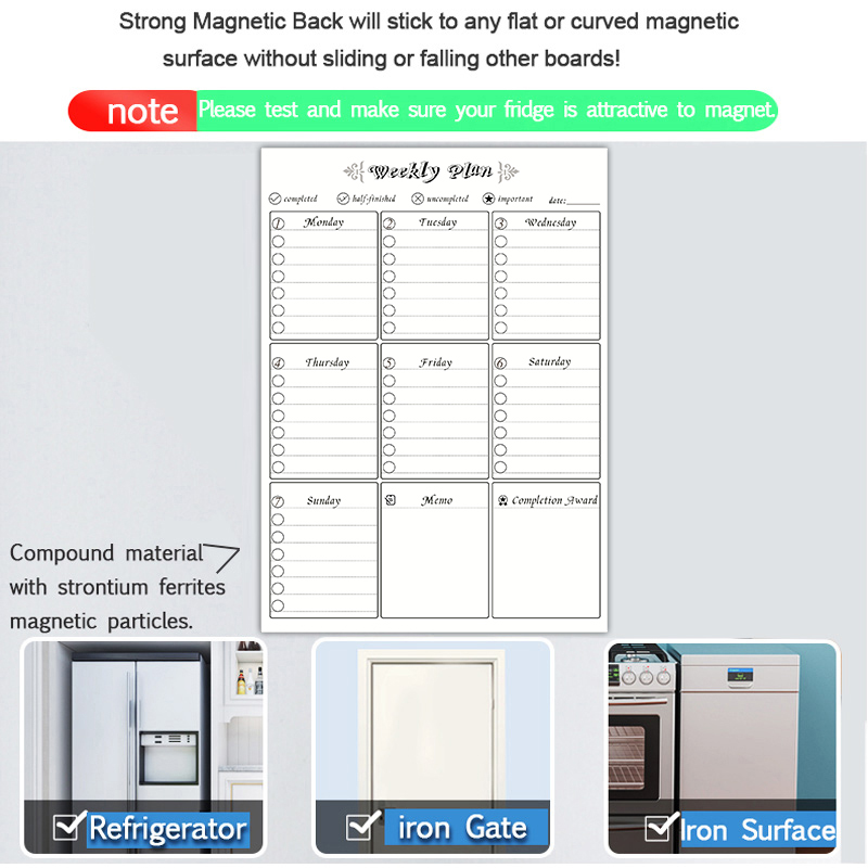 Magnetic Weekly Monthly Planne - Planned Parenthood ulasan dan harga
