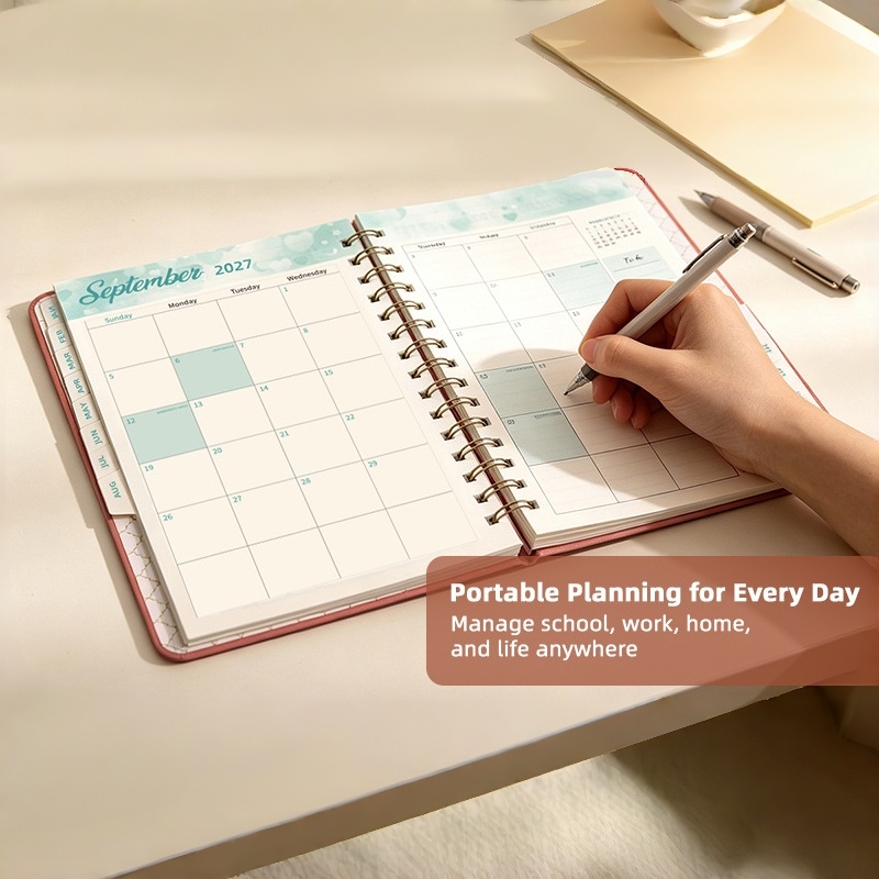 A5 PU Leather 2027 Weekly Mont - Planned Parenthood ulasan dan harga