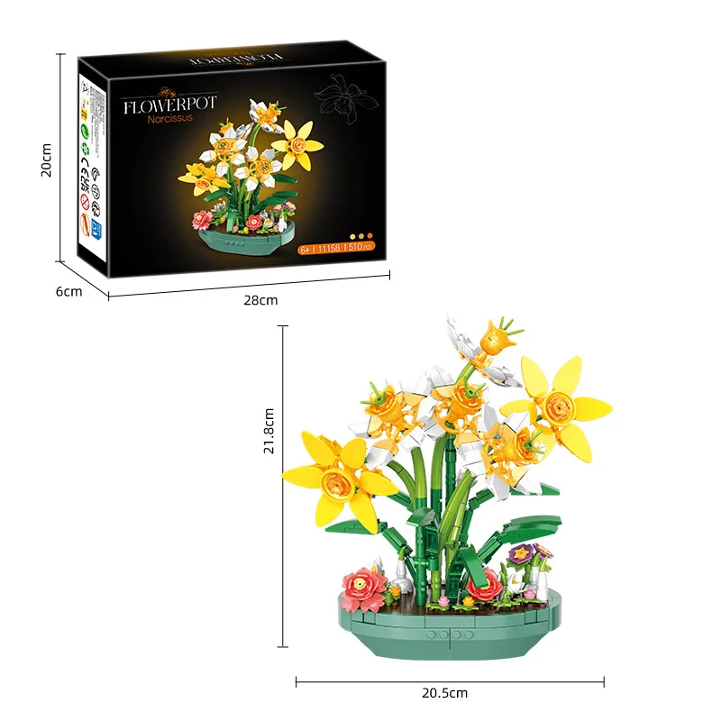 Friends Simulated Daffodil Bui - Plant Parent Yearly ulasan dan harga