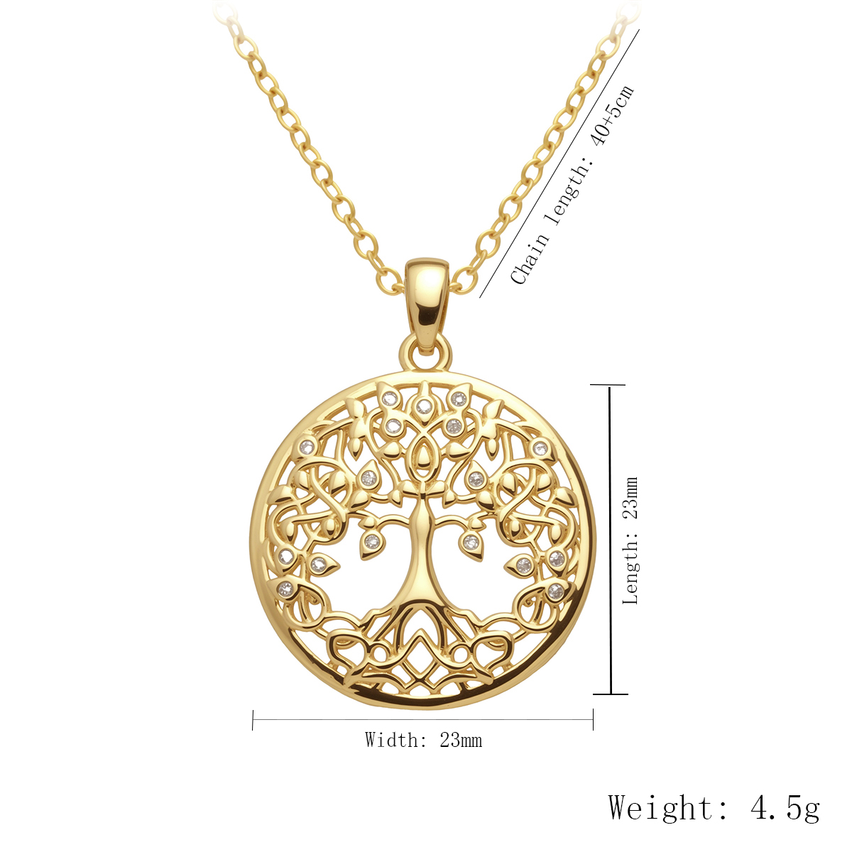 Fashion Tree of Life Necklace  - Plant Parents ulasan dan harga