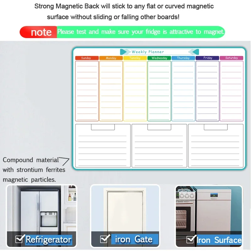 A3 Size Magnetic Weekly &month - Planned Parenthood ulasan dan harga