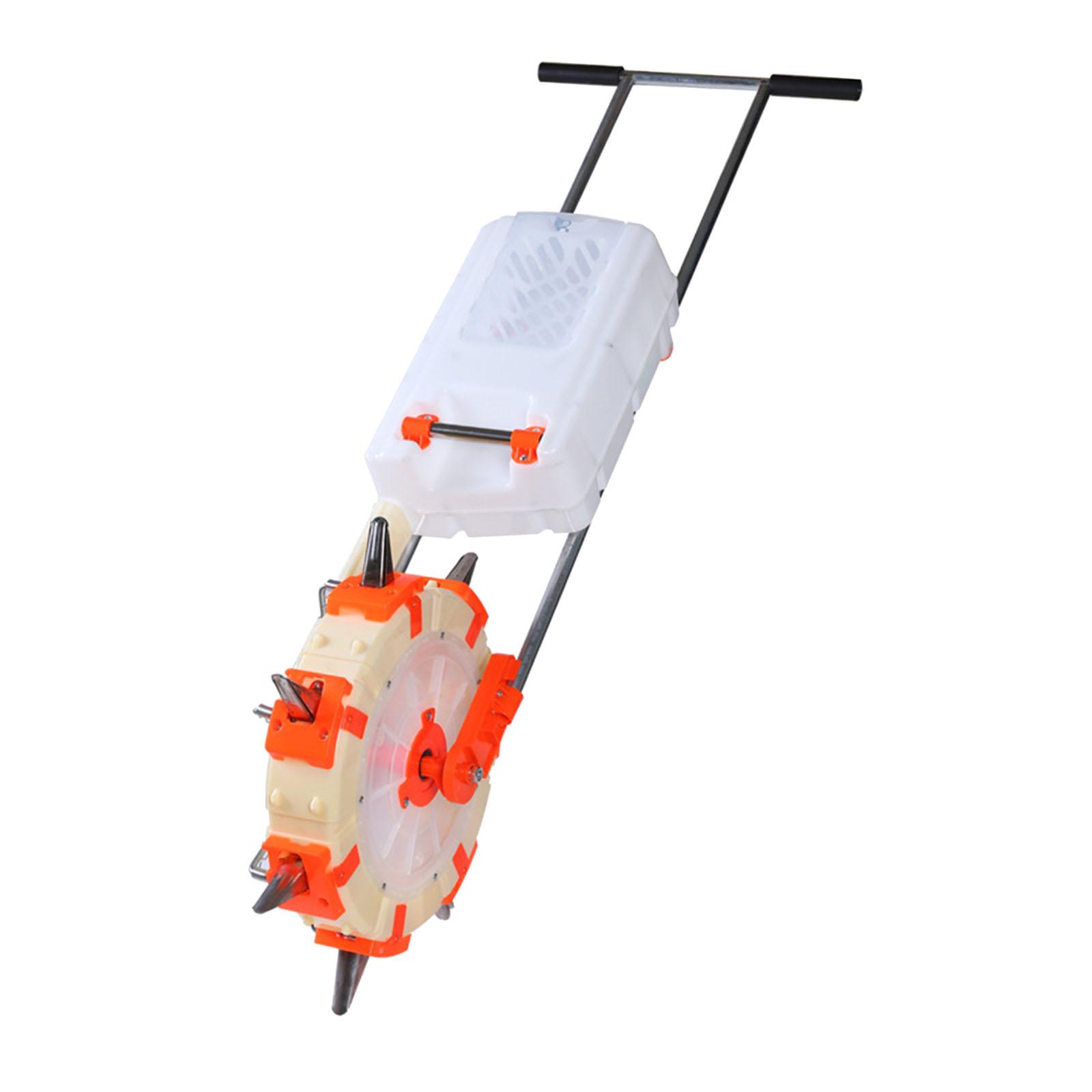 Hand Push Seeder Fertilizer, C - Plant Parents ulasan dan harga