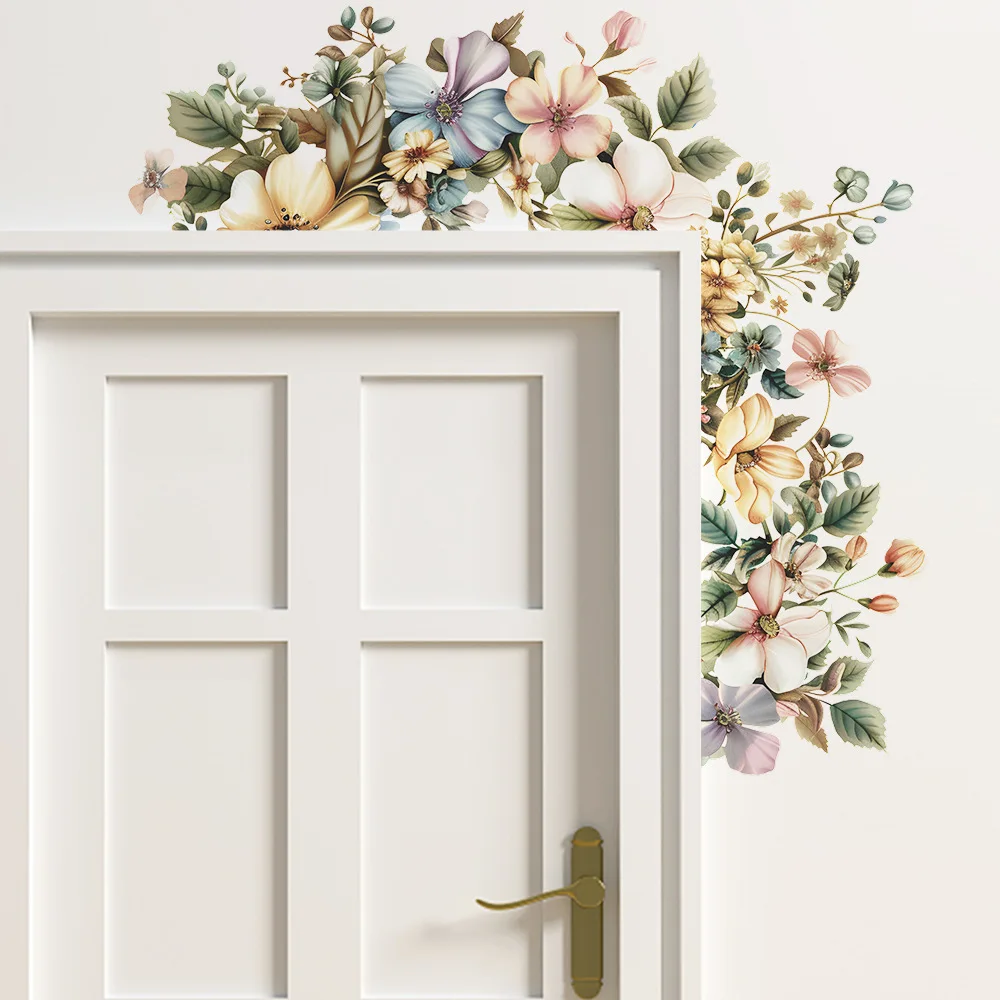 2PCS Painted Flowers Green Lea - Monstera Thai Constellation ulasan dan harga