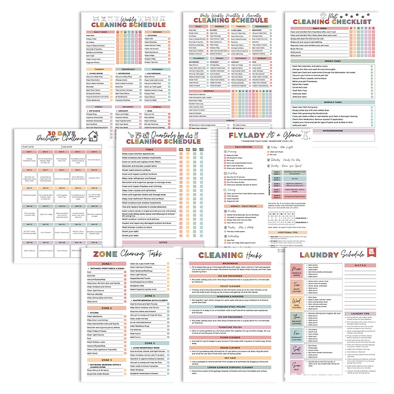 ADHD Cleaning Planner English  - Planned Parenthood ulasan dan harga
