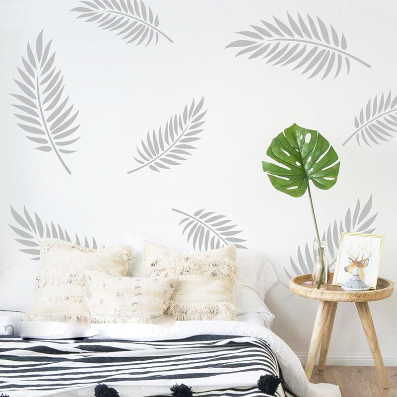 36Pcs Boho Leaf Botanical Fern - Monstera Thai Constellation ulasan dan harga