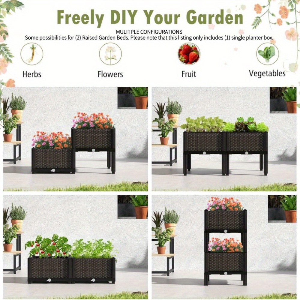 Garden Raised Bed, Elevated Fl - Plant Parents ulasan dan harga